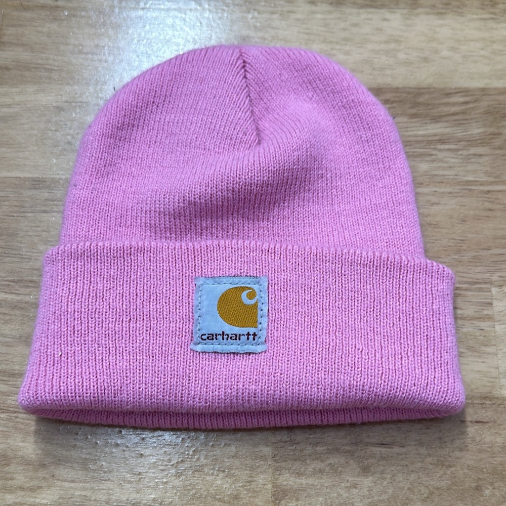 Pink Carhartt Toddler Beanie